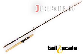 Tail&scale Jerkbait Plus 6'1" 2-5oz 30-50lb B 2 pcs