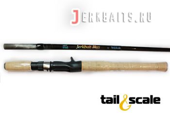 Tail&scale Jerkbait Plus 6'1" 2-5oz 30-50lb B 2 pcs