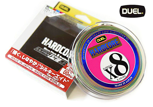 Duel Yo-Zuri-PE-Hardcore-X8-300m-5Color-#8