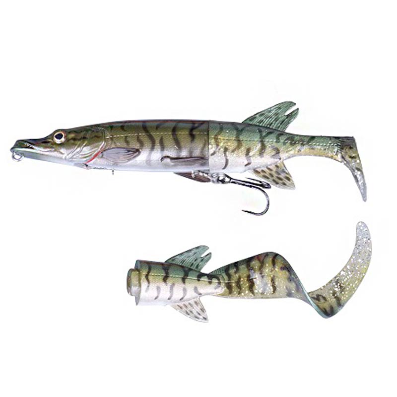 Savage Gear 3D Hybrid Pike 07-Green Silver