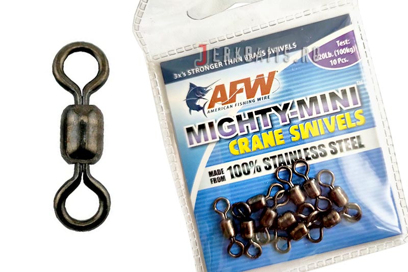 AFW-Вертлюжок-Stanless-Steel-Crane-Swivel-Mighty-Mini-5-220lb-100кг-10шт