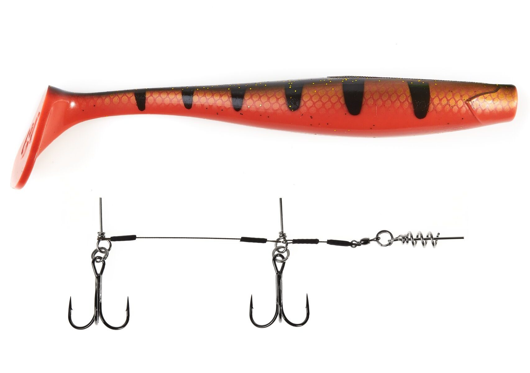 LJ 3D BBS SERIES KUBIRA SWIM SHAD + STINGER L 140433SET-PG22