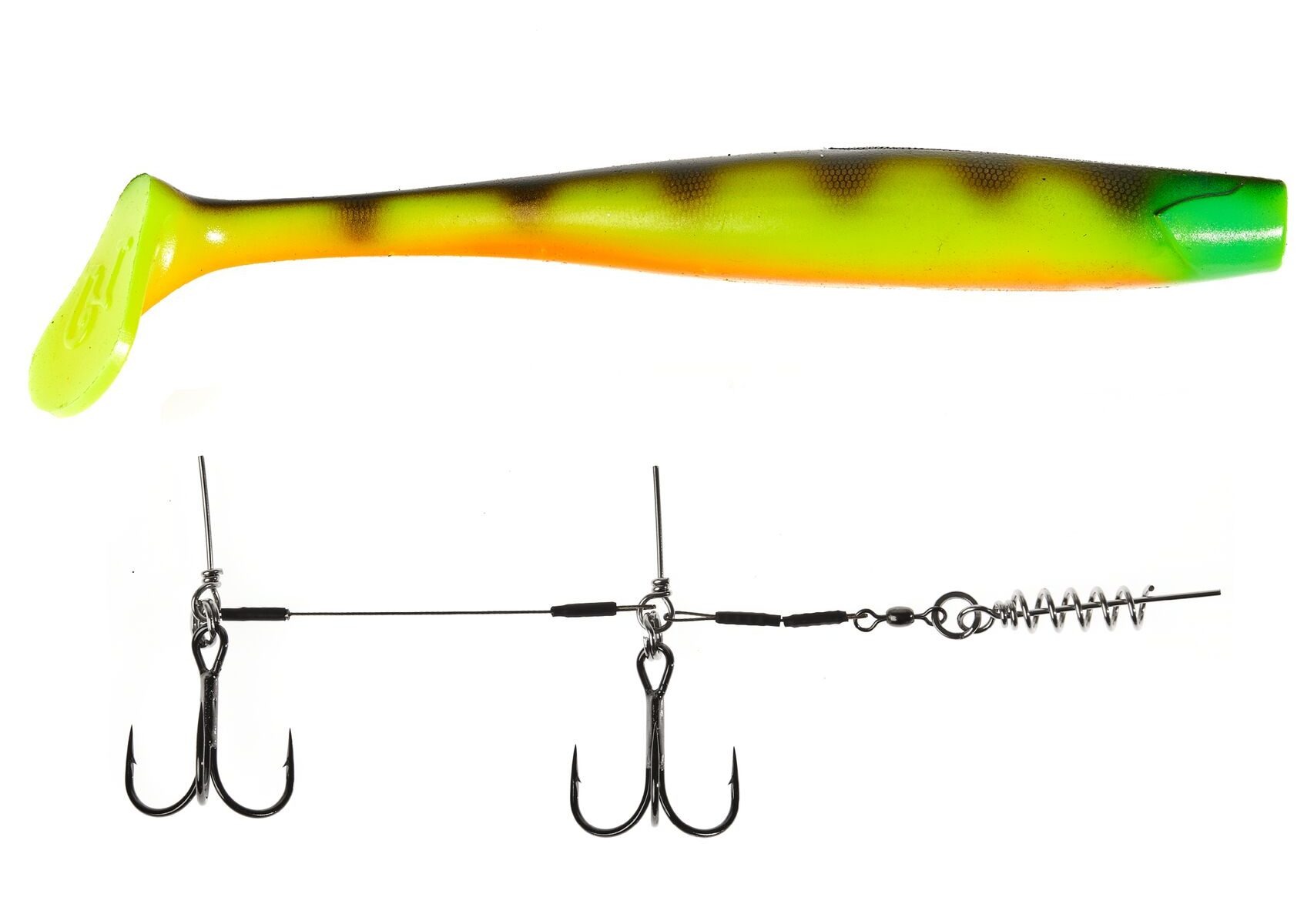 LJ 3D BBS SERIES KUBIRA SWIM SHAD + STINGER L 140433SET-PG30