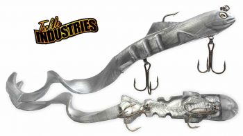 СИЛИКОНОВАЯ ПРИМАНКА TACKLE INDUSTRIES MAG SUPER D SWIMBAIT FOR MUSKIE MSD-84--Silver-Shad