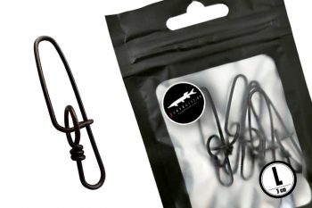 ЗАСТЕЖКА-JERKBAIT-DOUBLE-STAY-LOCK-SNAP-ЧЁРНАЯ-МАТОВАЯ-3СМ-58.5КГ-5ШТ-РАЗМЕР-L-4