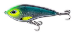 Doiyo JerXus UV джеркбейт медленнотонущий 12.5cm 57g- Lemon Galaxy